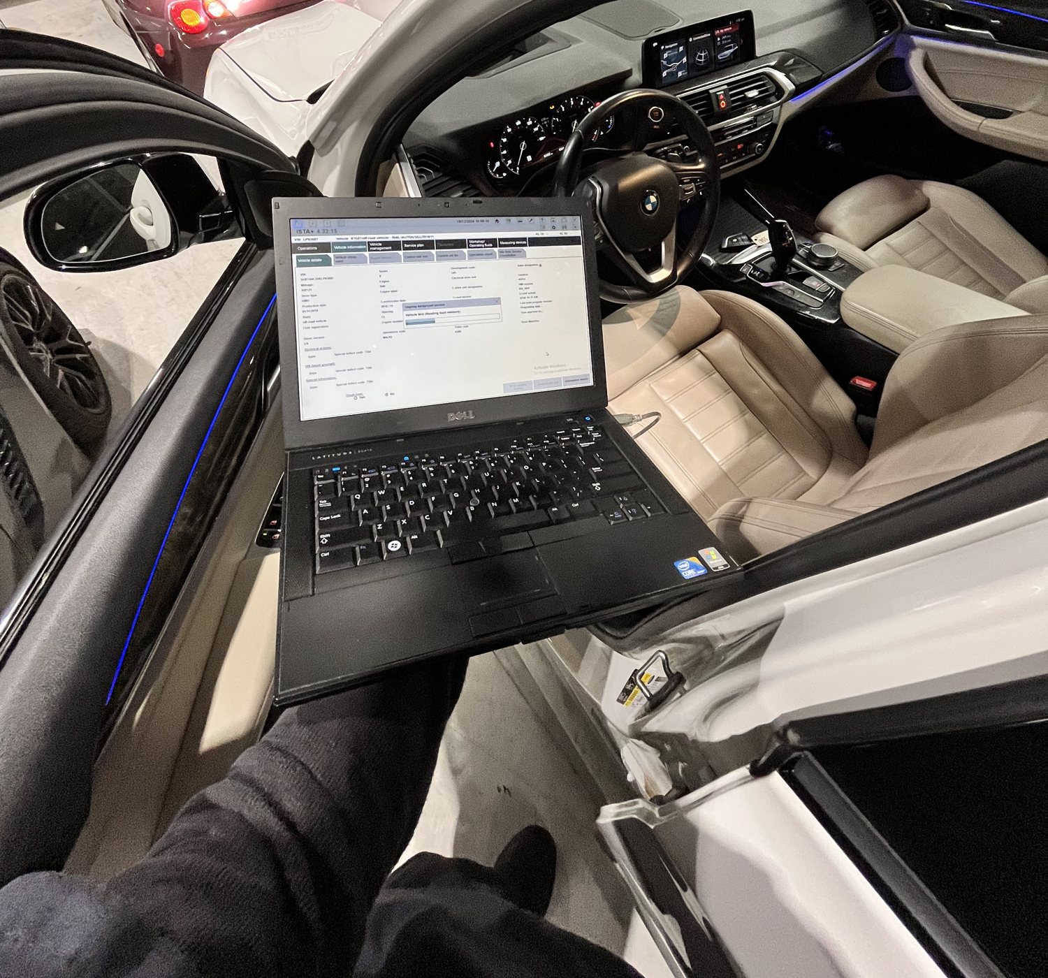 Factory-level BMW diagnostics performed on-site
